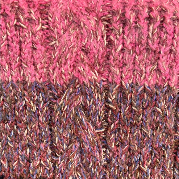 Pink and Blue Gradient Sweater - Picture 3 of 7
